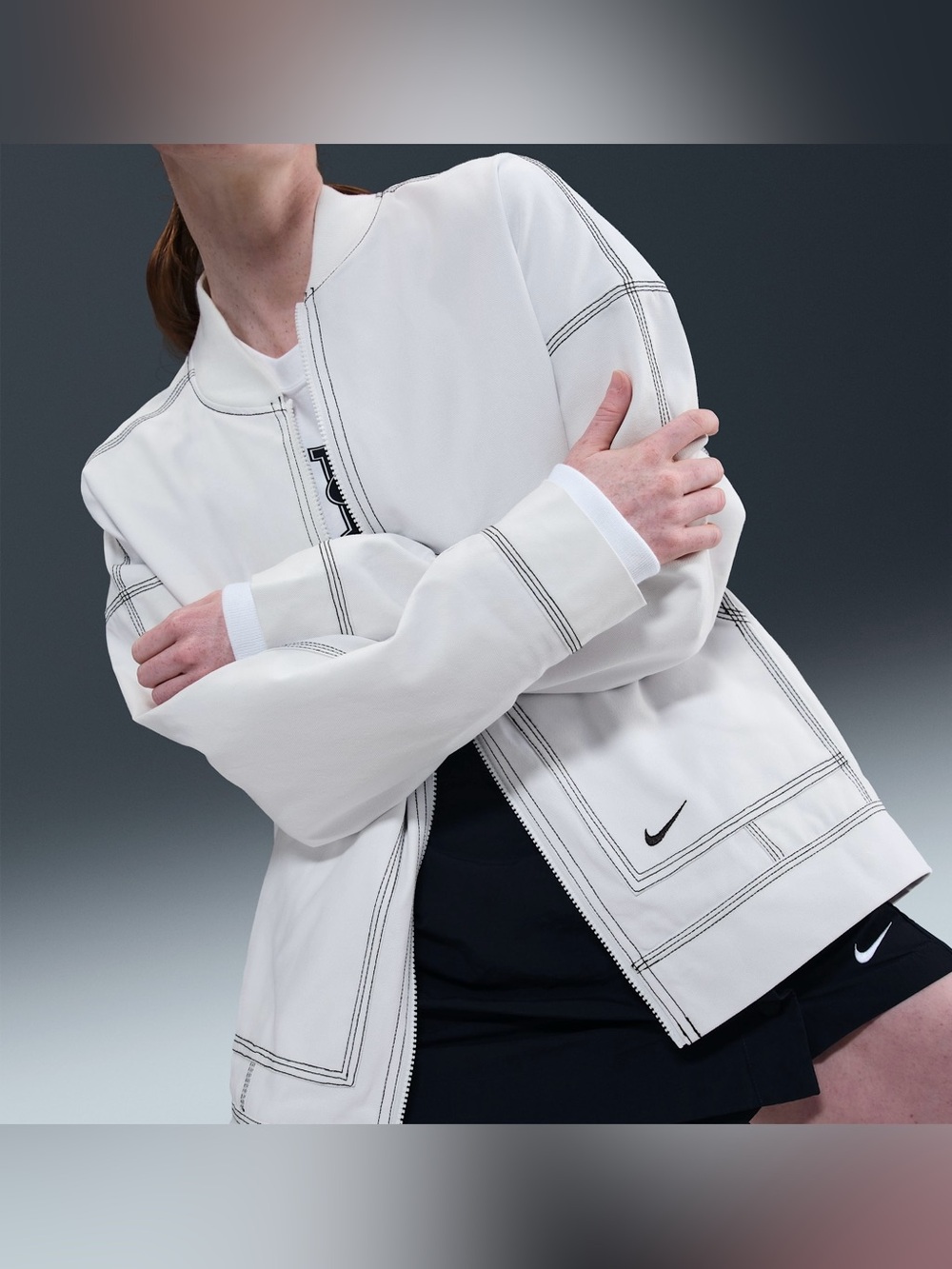 Nike [M] Sportswear Women's Oversized Graphic Cargo Jacket IB2037-121